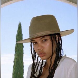 NWT Lack Of Color Moss Zulu Hat In Color Olive Size Medium 57 cm